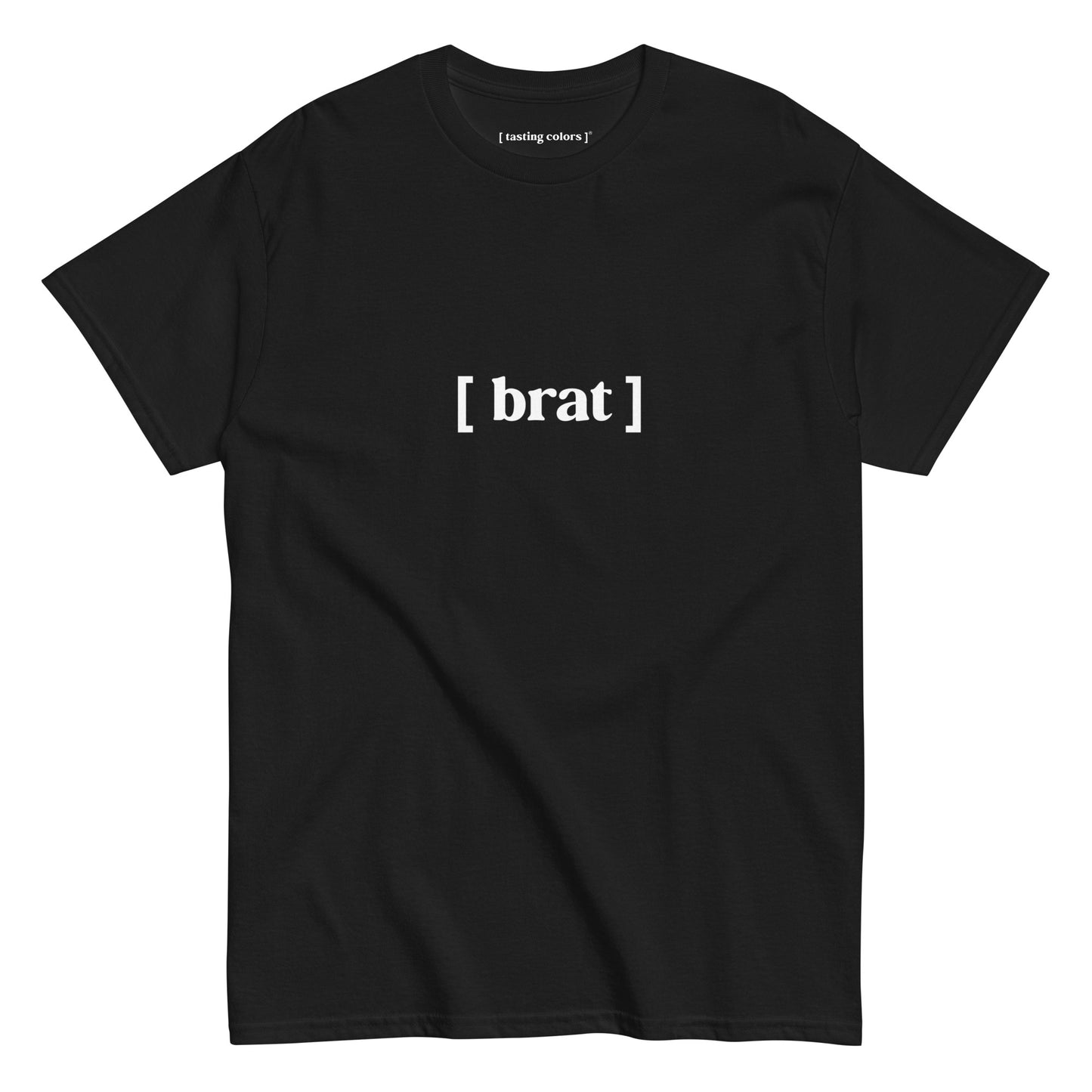 brat tasting colors t-shirt