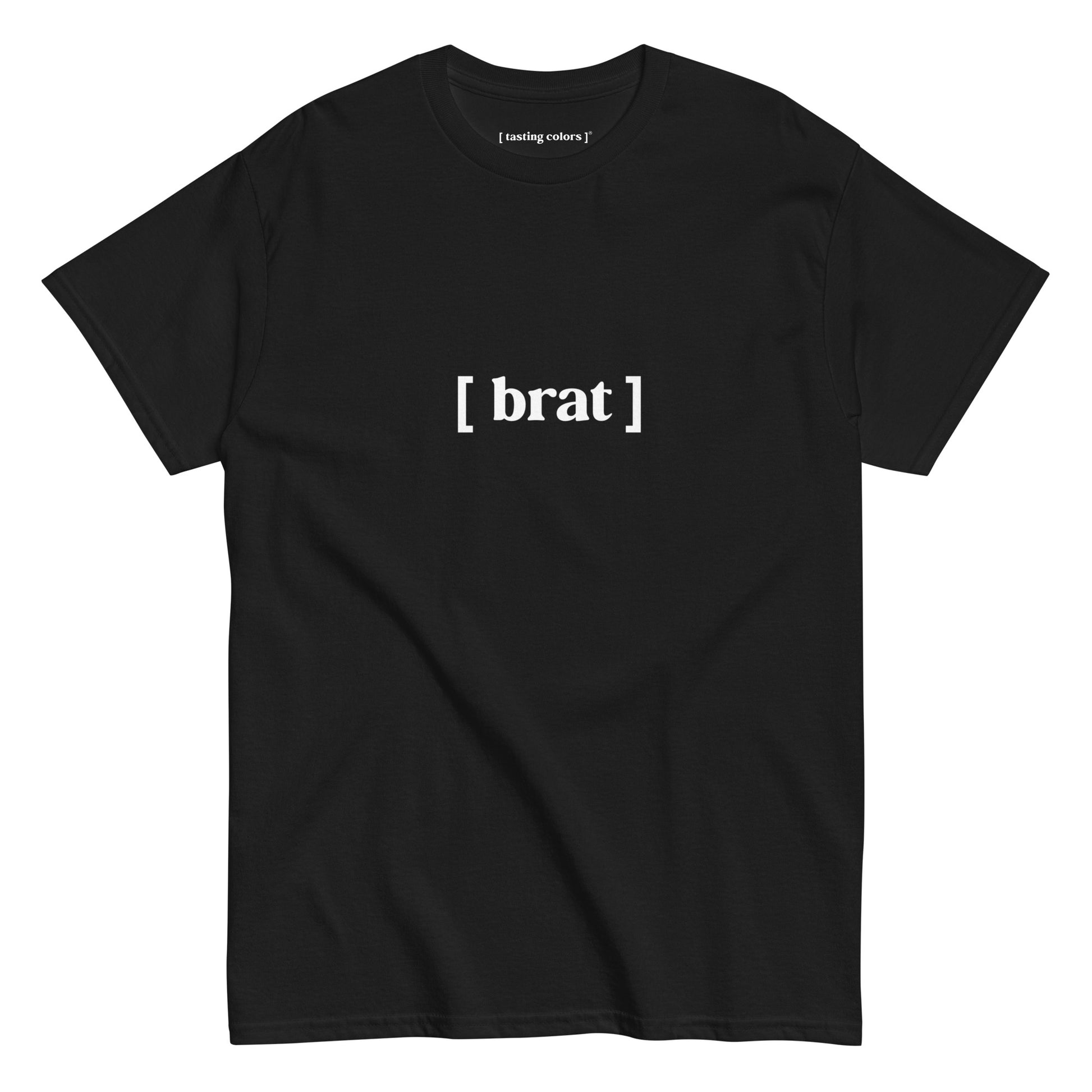 brat tasting colors t-shirt