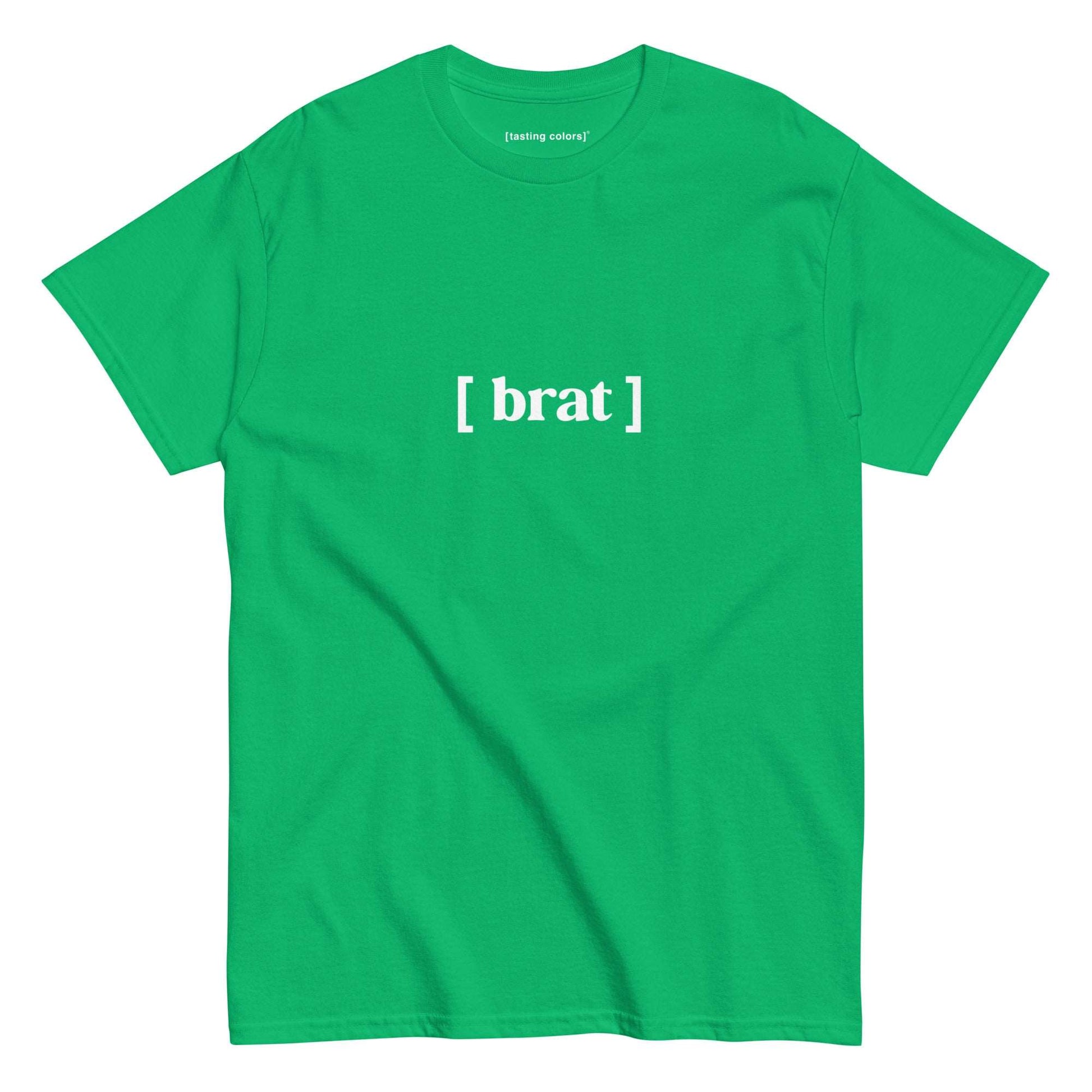 brat tasting colors t-shirt