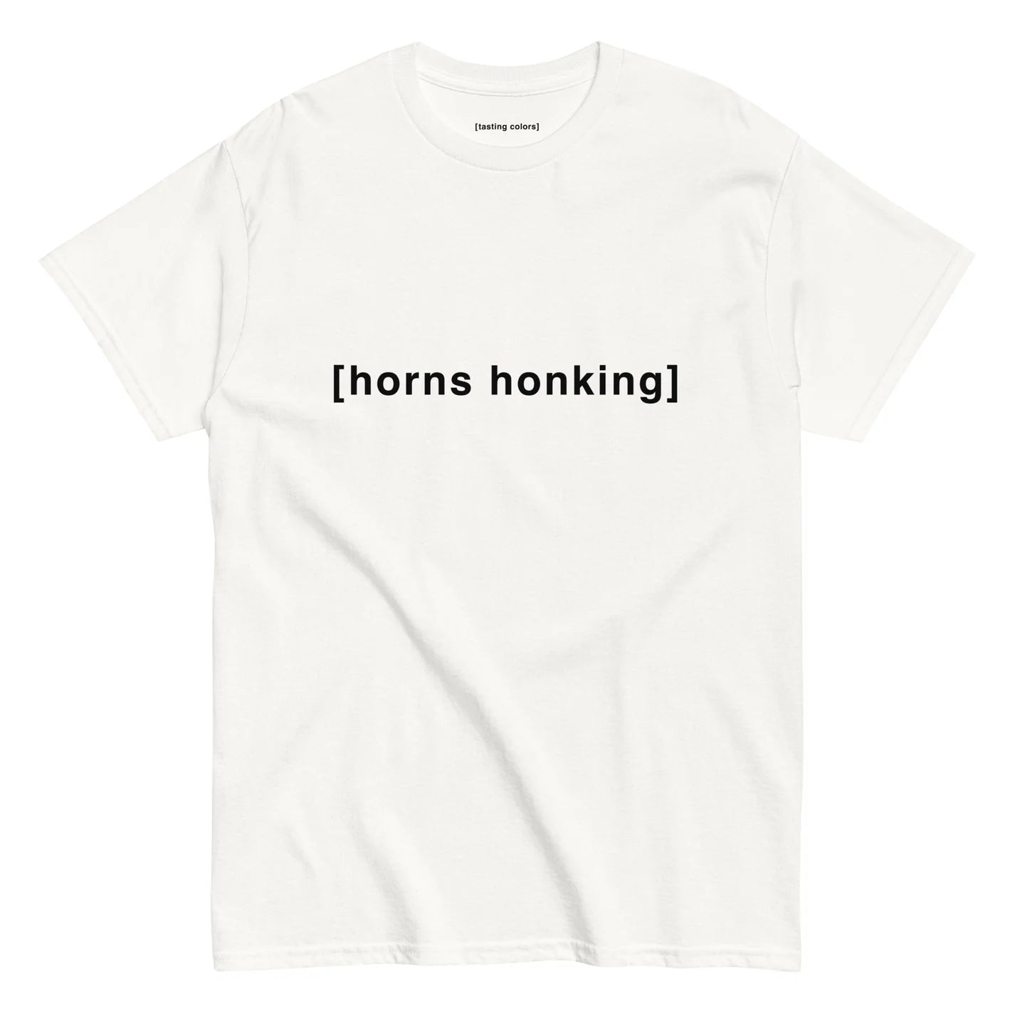 [horns honking] - unisex cotton t-shirt