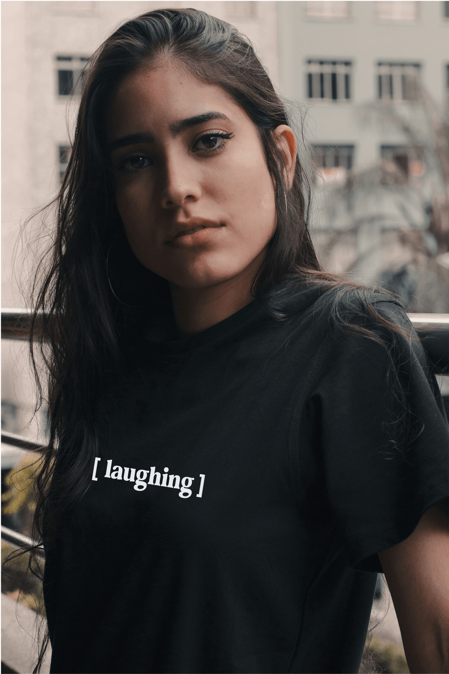 laughing tasting colors t-shirt