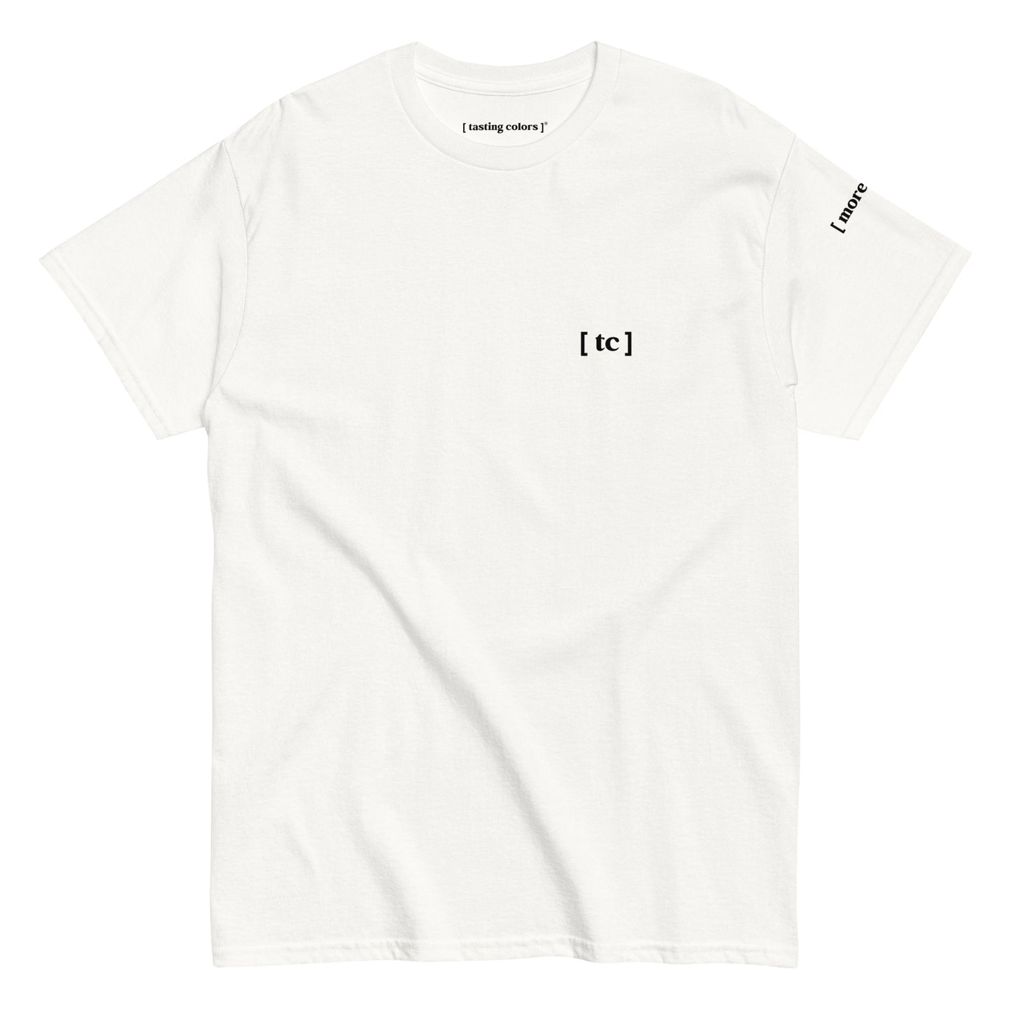 more001 tasting colors t-shirt