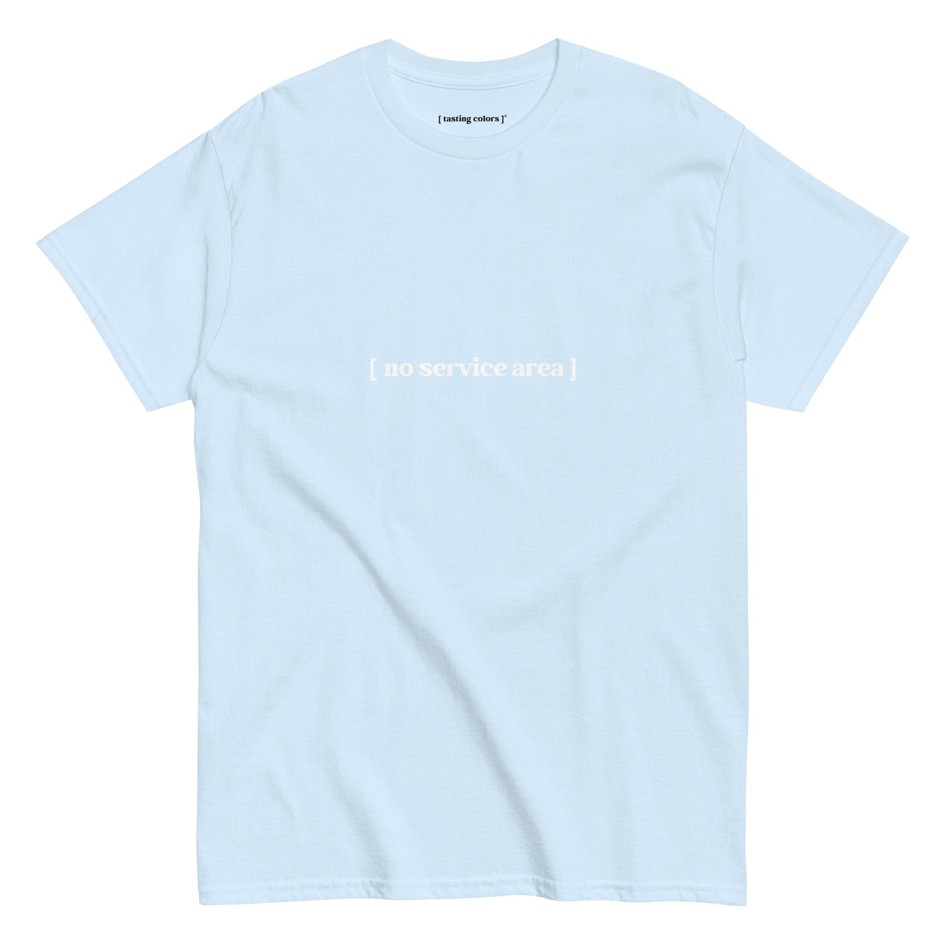 no service area tasting colors tshirt