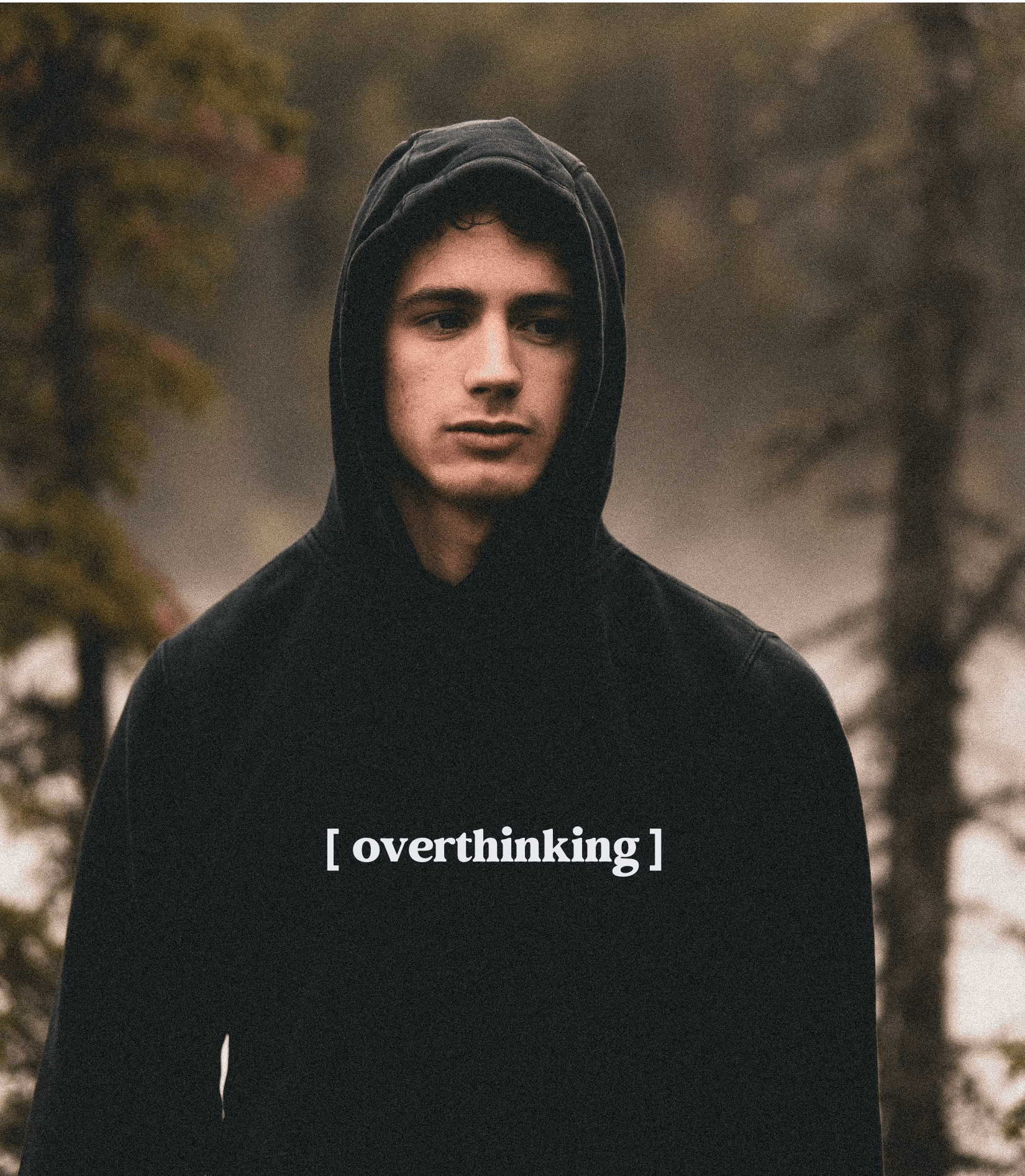 overthinking tasting colors hoodie