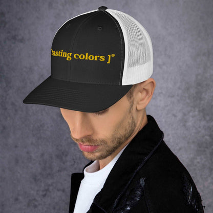 tasting colors tasting colors trucker cap