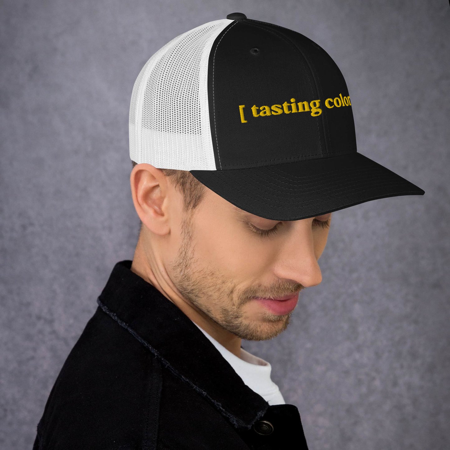 [tasting colors]- trucker cap