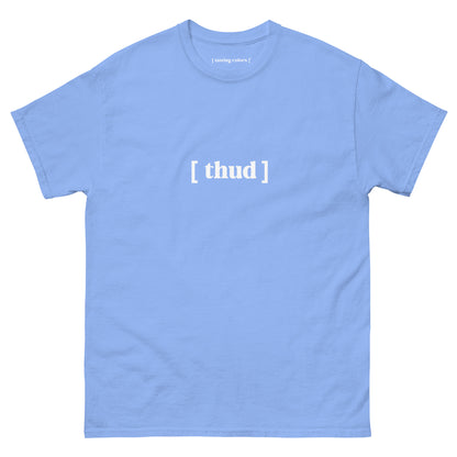 thud tasting colors t-shirt