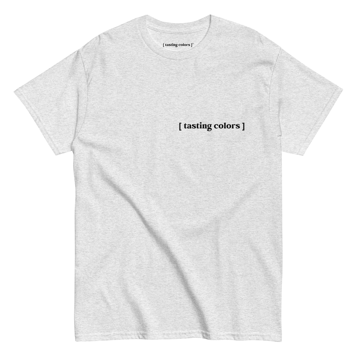 [tasting colors]- unisex cotton t-shirt