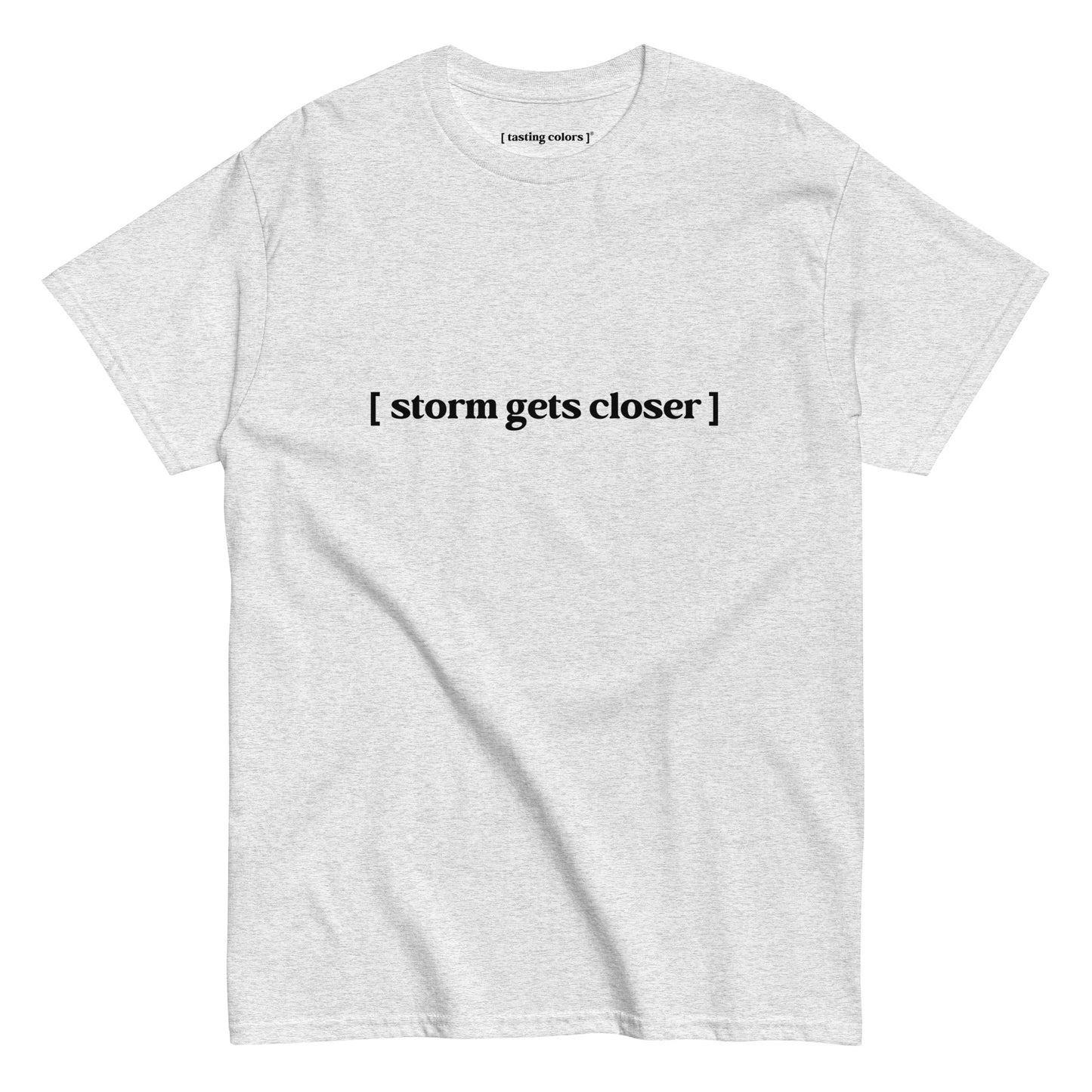 [storm gets closer]- unisex cotton t-shirt