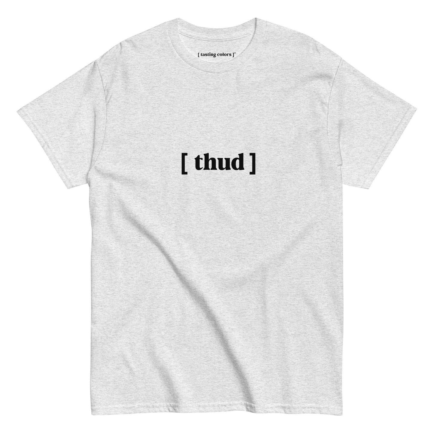 [thud]- unisex cotton t-shirt