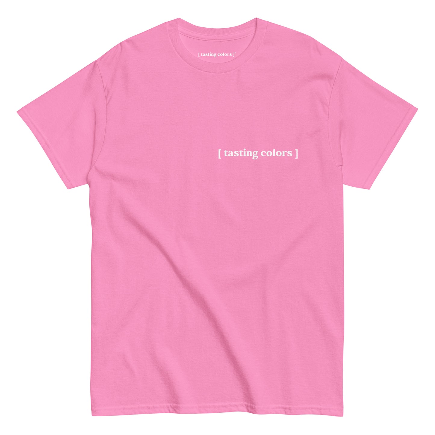 [tasting colors]- unisex cotton t-shirt