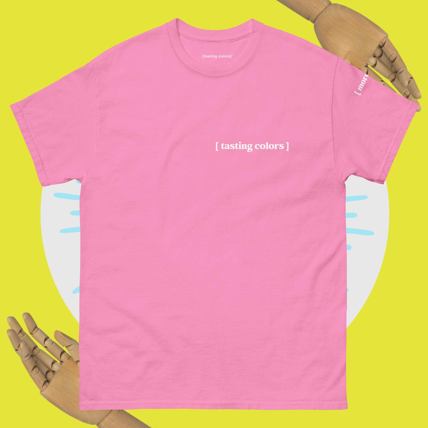 [ more - 001 ] - tasting colors t-shirt