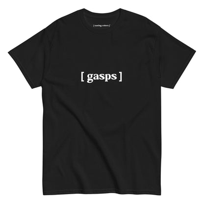 gasps tasting colors t-shirt