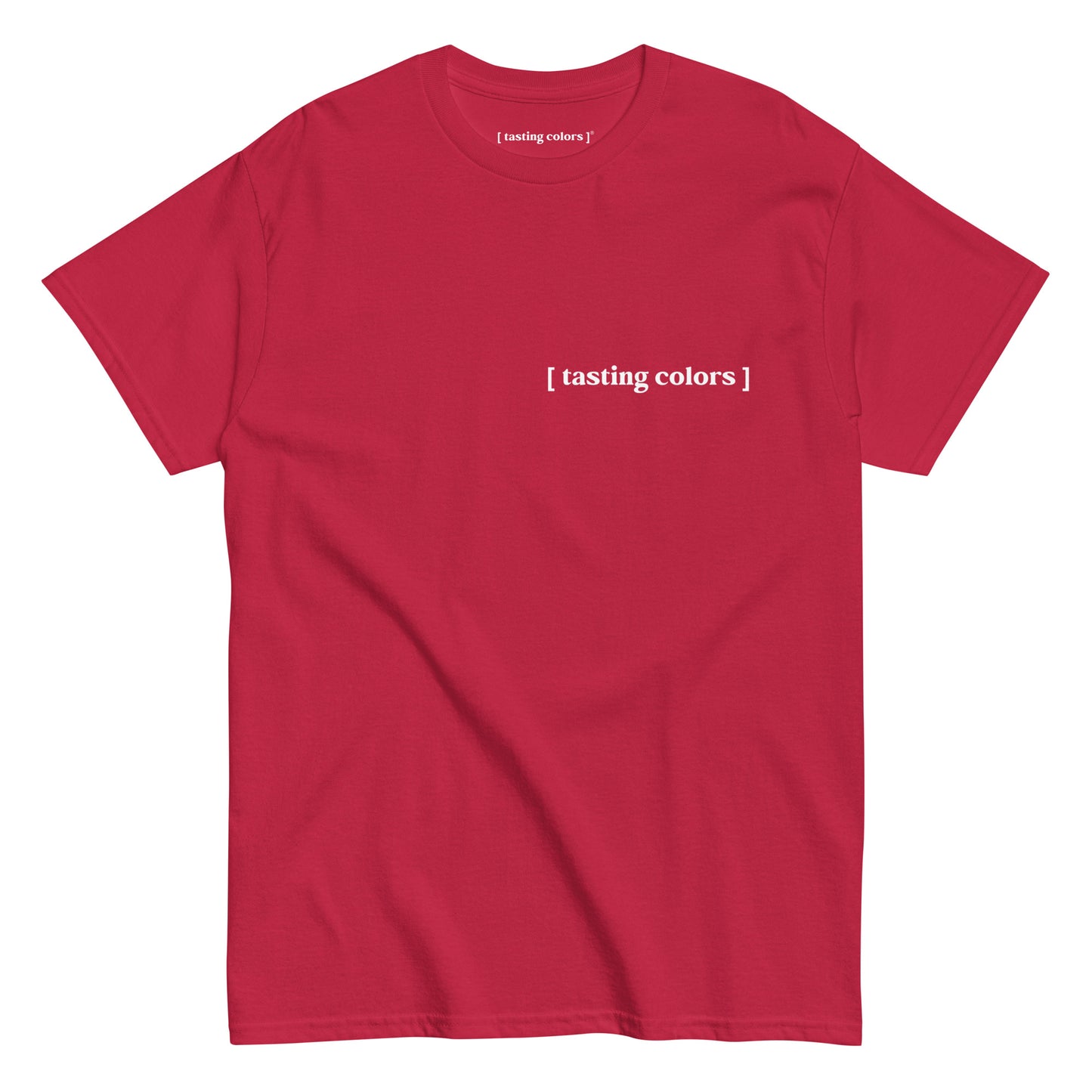 [tasting colors]- unisex cotton t-shirt