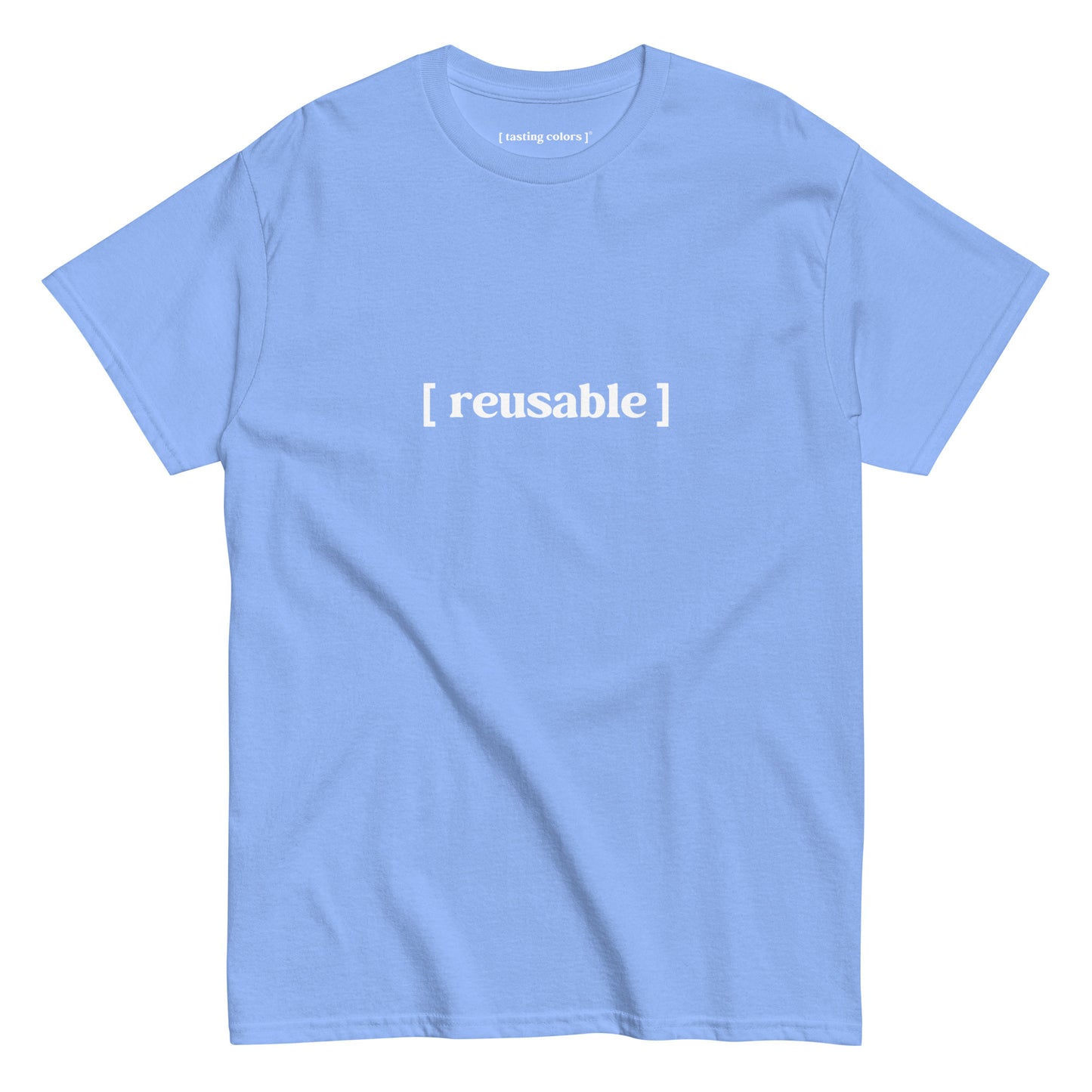 reusable tasting colors t-shirt