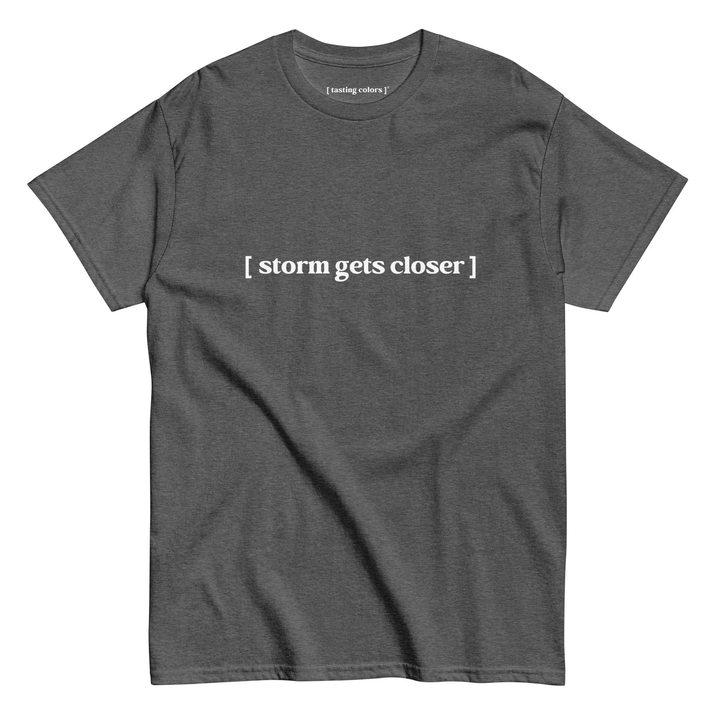 [storm gets closer]- unisex cotton t-shirt