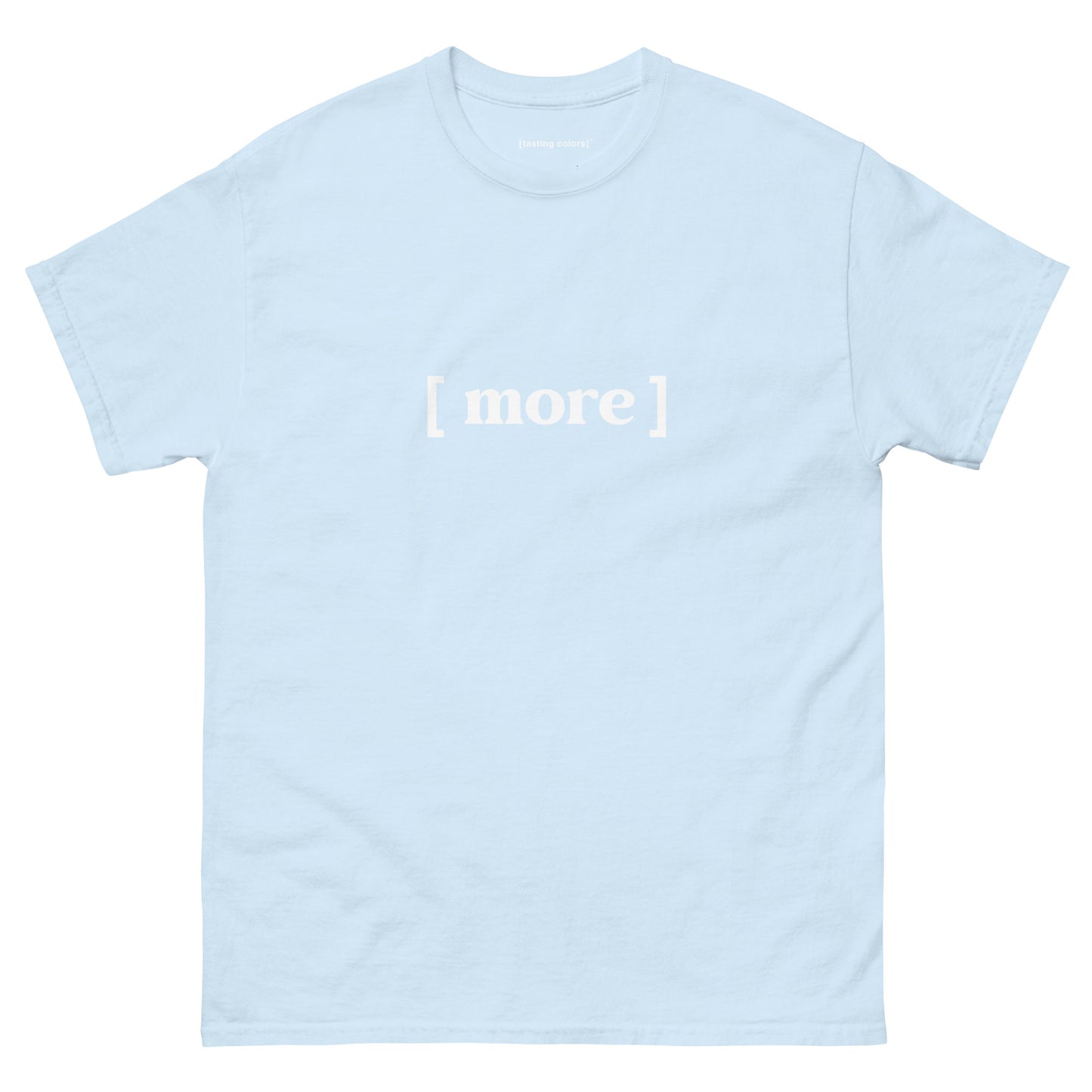 more003 tasting colors t-shirt