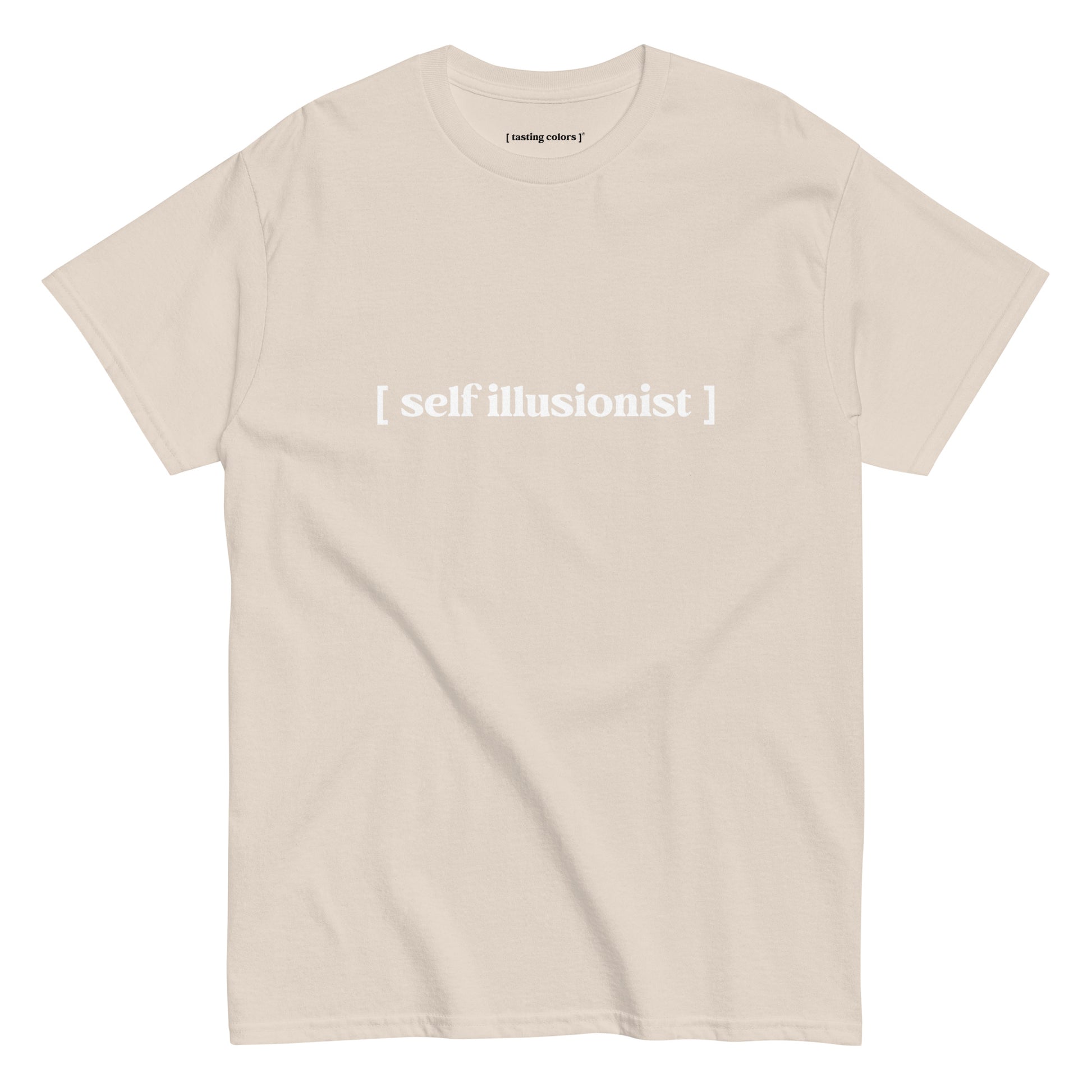 self illusionist tasting colors t-shirt