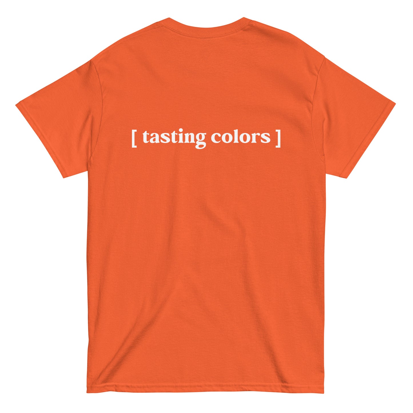 [tasting colors]- unisex cotton t-shirt