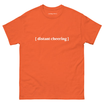 distant cheering tasting colors t-shirt