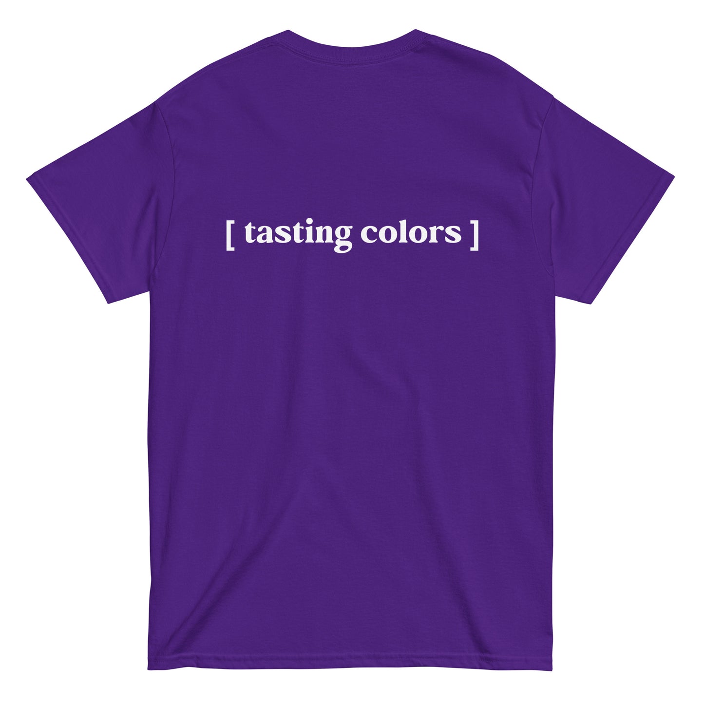 [tasting colors]- unisex cotton t-shirt