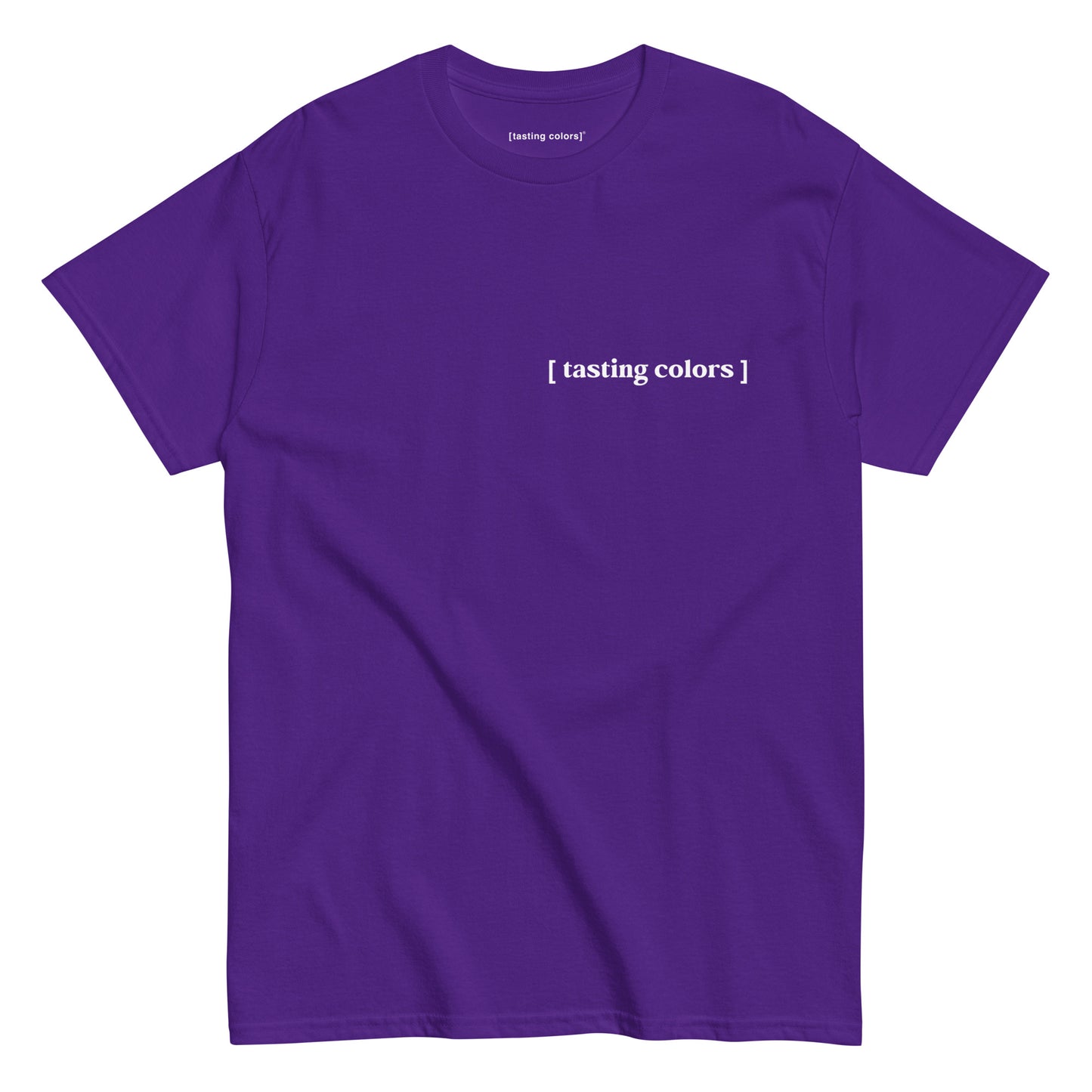 [tasting colors]- unisex cotton t-shirt