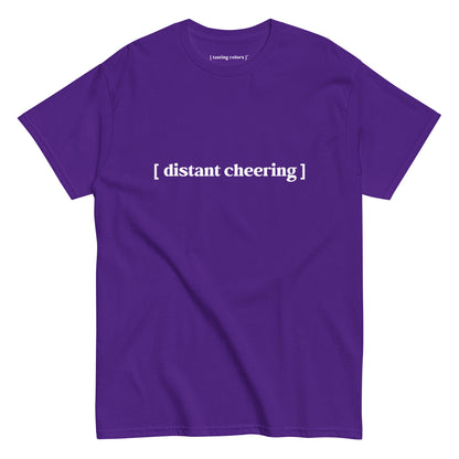 distant cheering tasting colors t-shirt