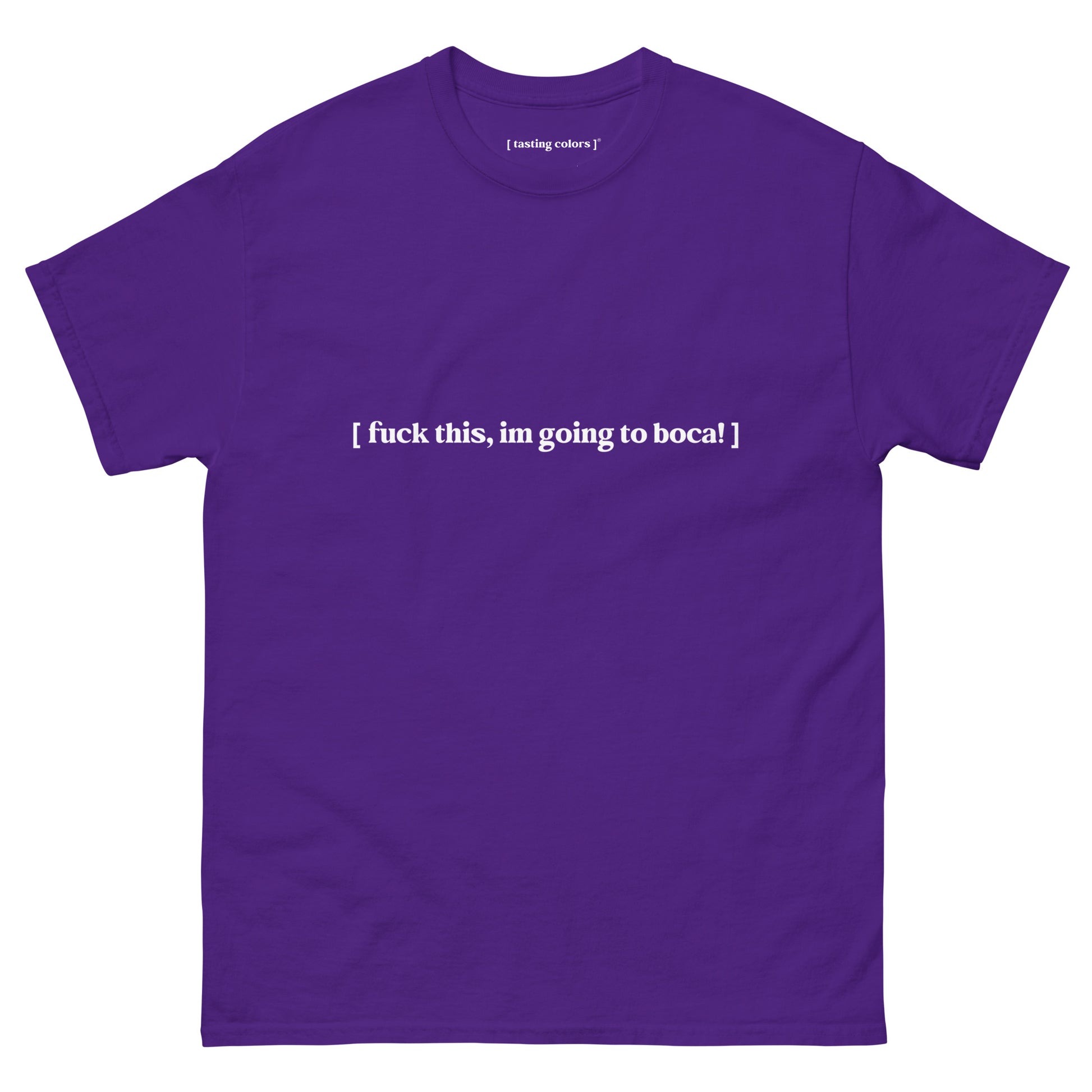 f-this tasting colors t-shirt