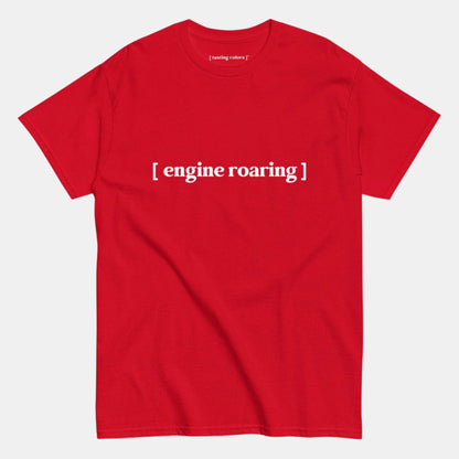 engine roaring tasting colors t-shirt