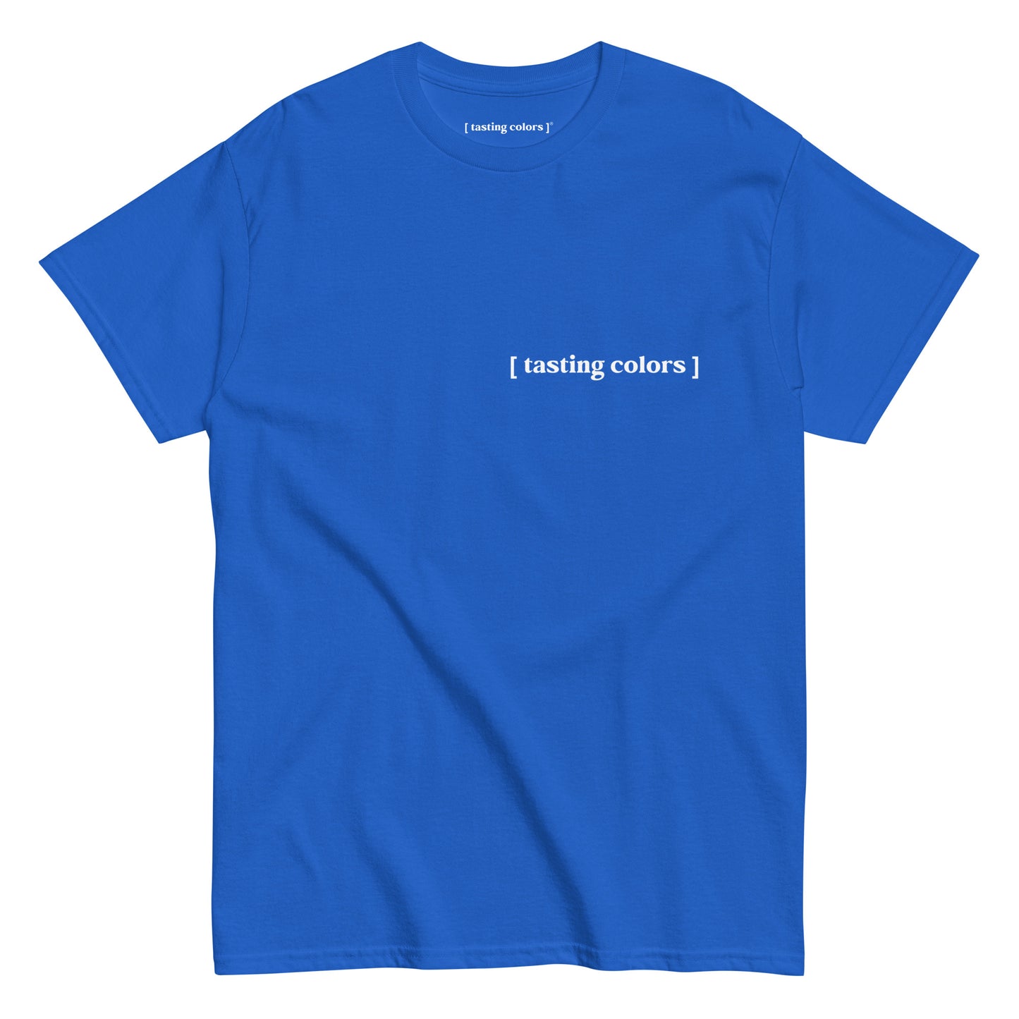 [tasting colors]- unisex cotton t-shirt