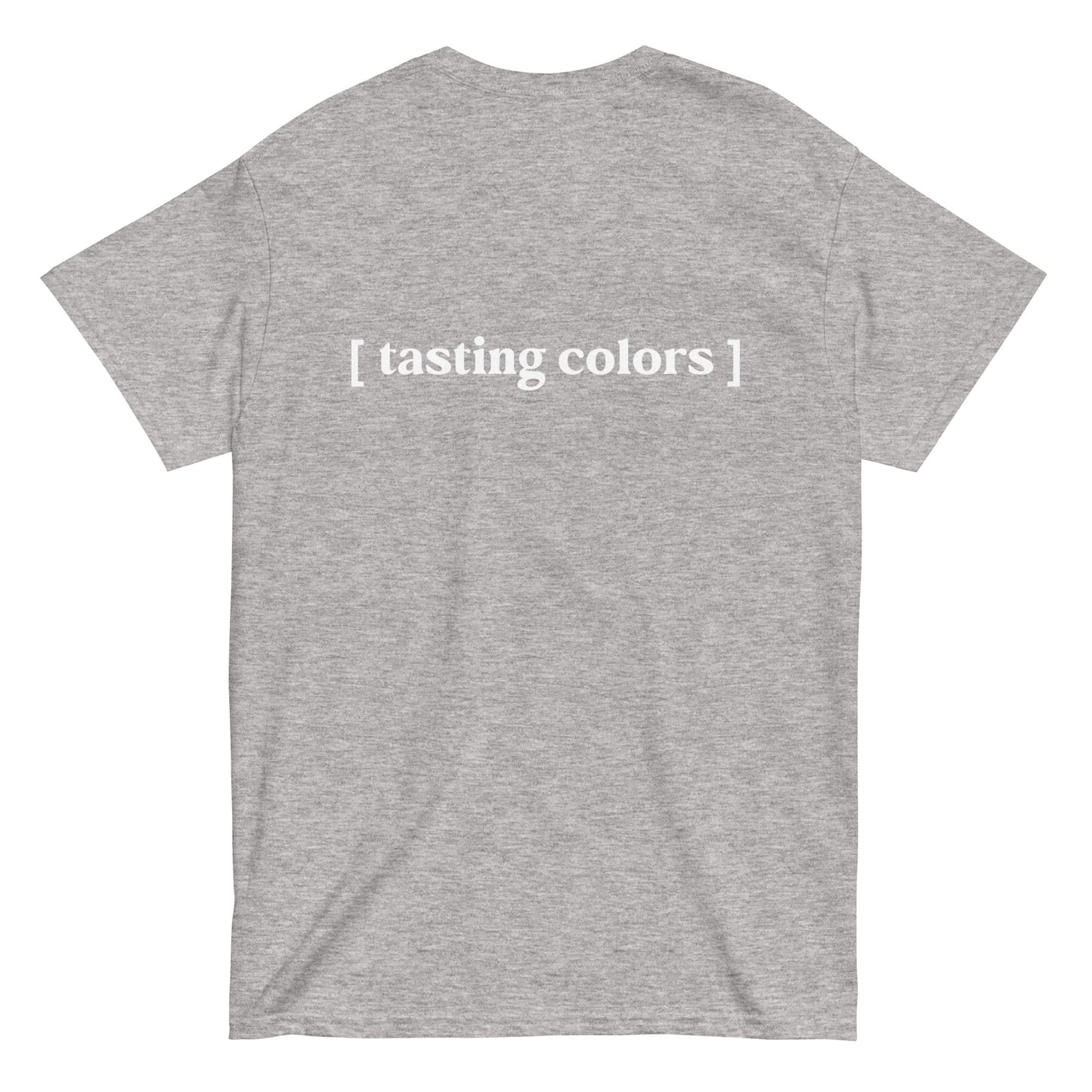 [tasting colors]- unisex cotton t-shirt