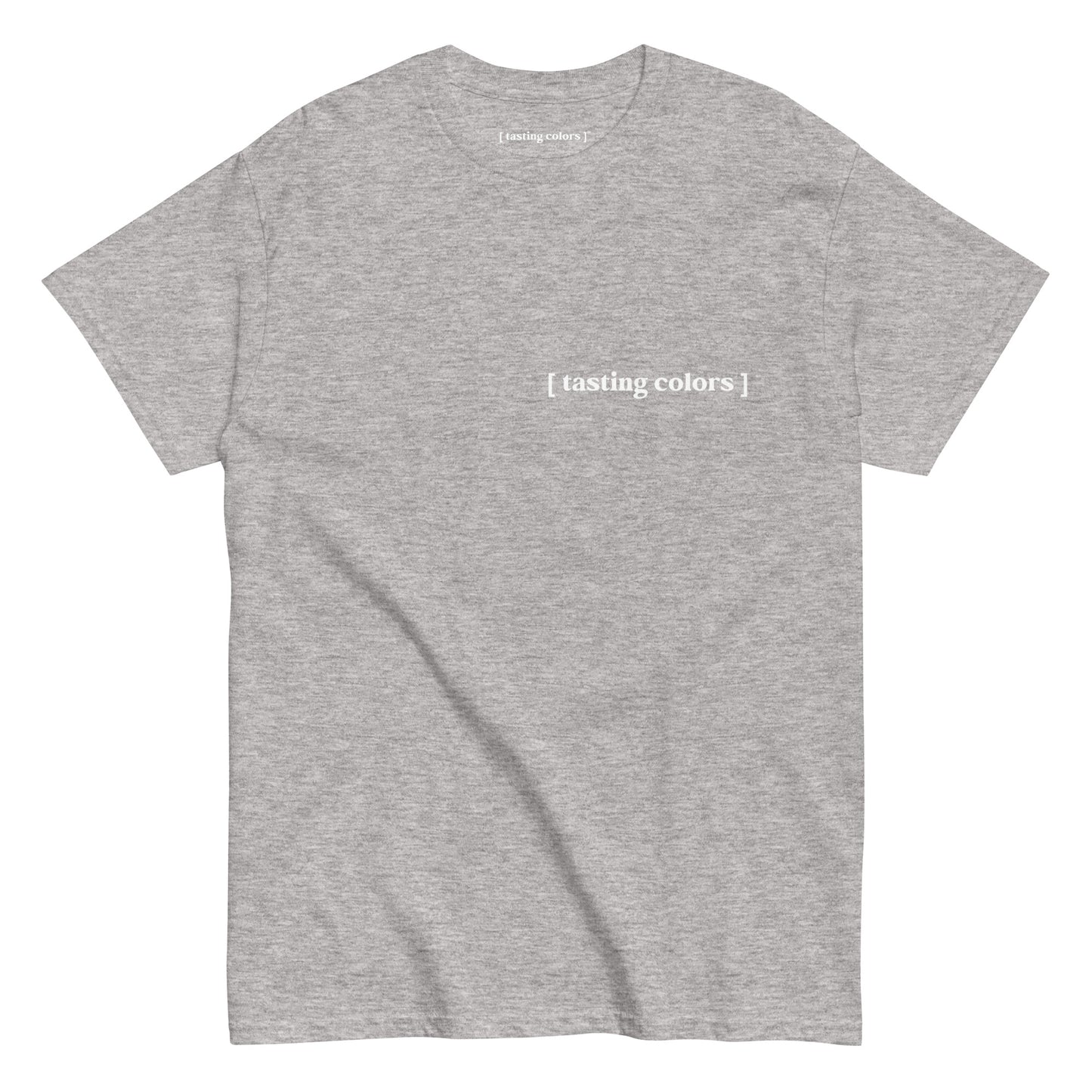 [tasting colors]- unisex cotton t-shirt