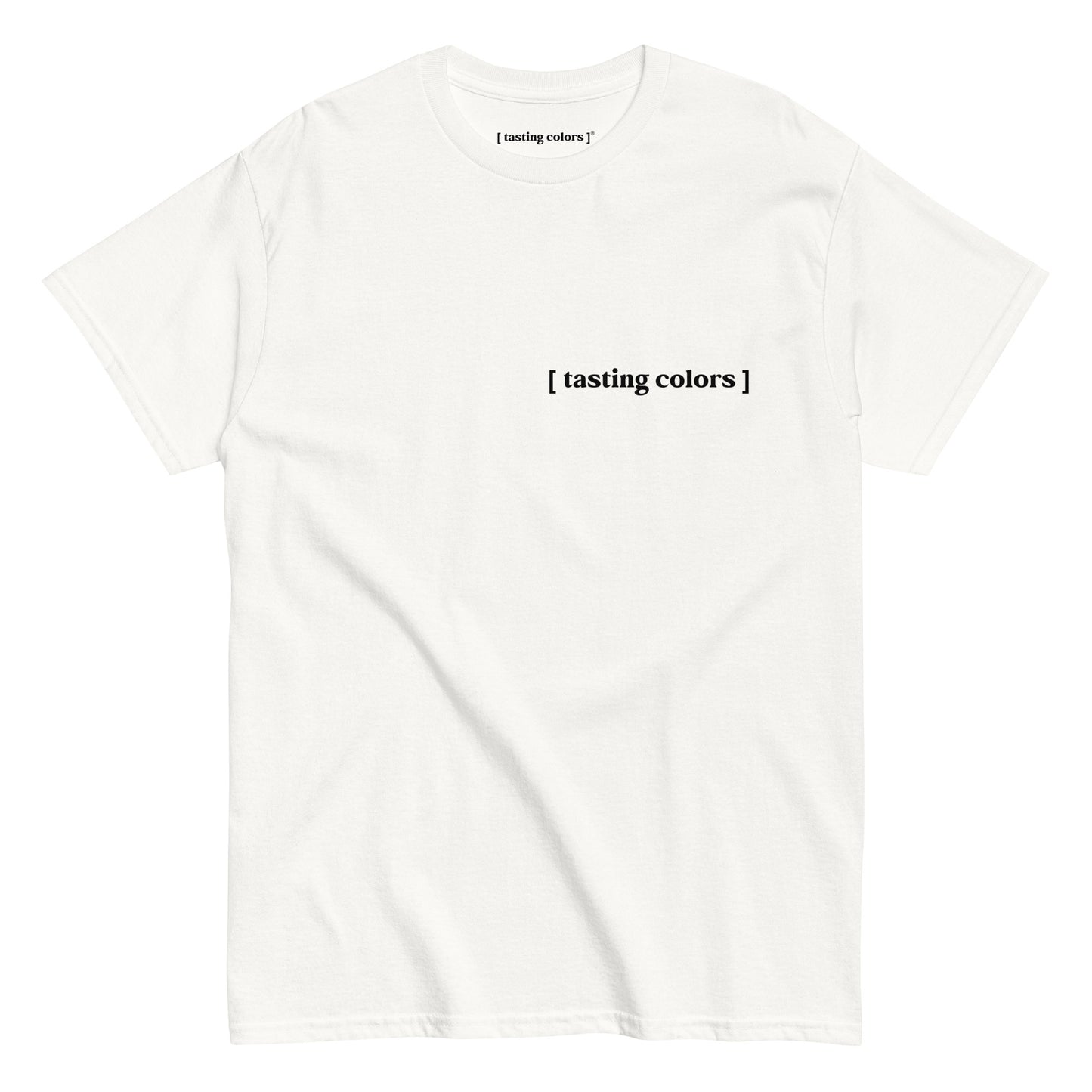 [tasting colors]- unisex cotton t-shirt