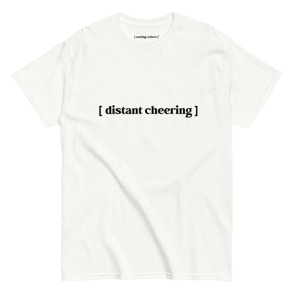 distant cheering tasting colors t-shirt