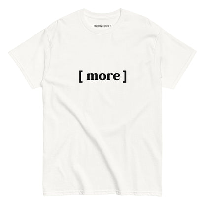  more003 tasting colors t-shirt