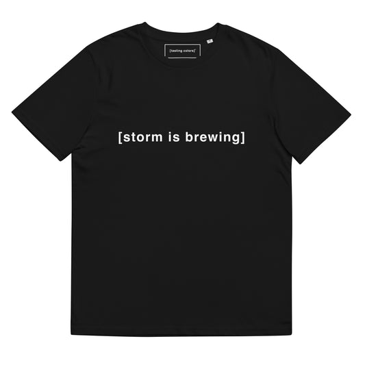 [storm is brewing] - unisex cotton t-shirt