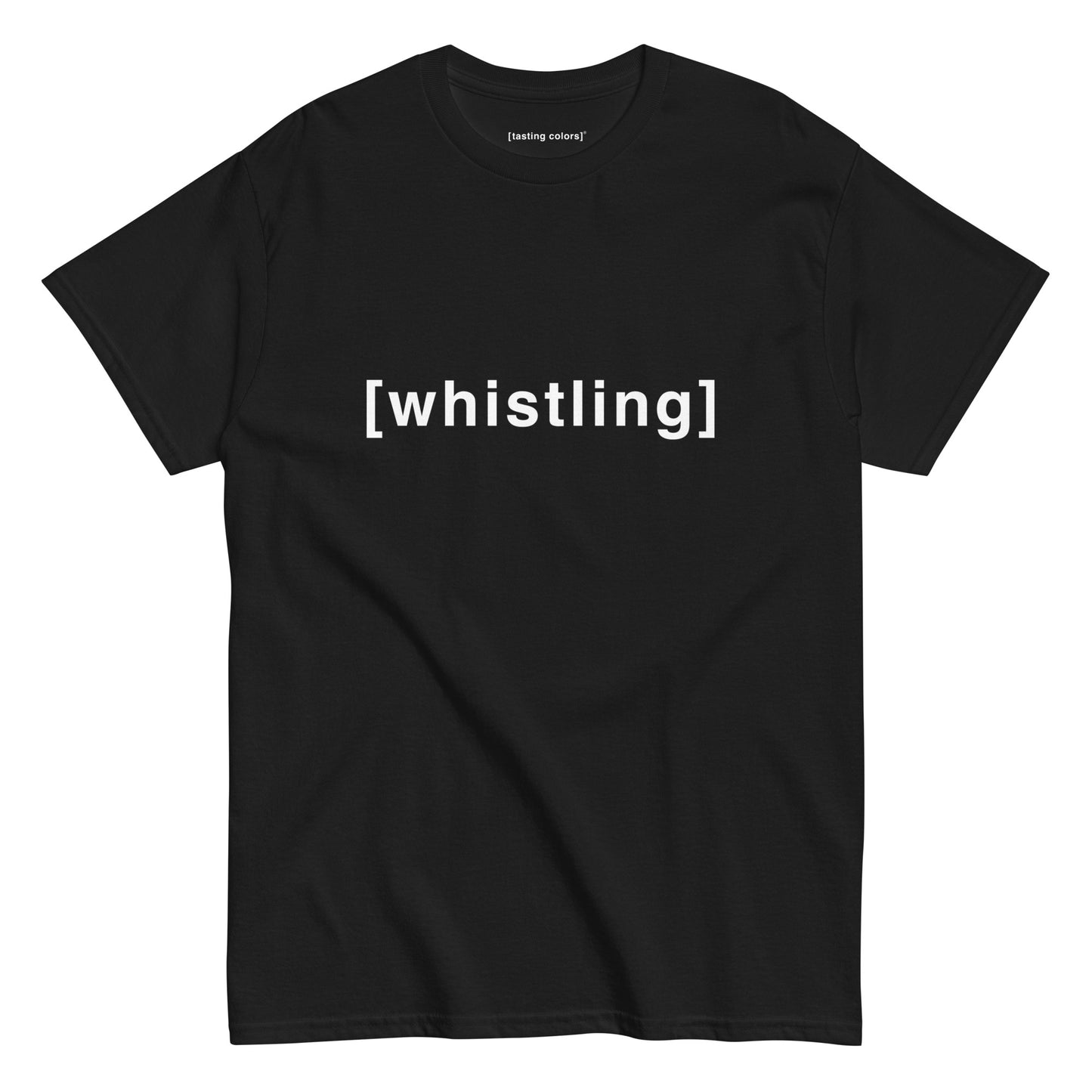 [whistling] - unisex cotton t-shirt